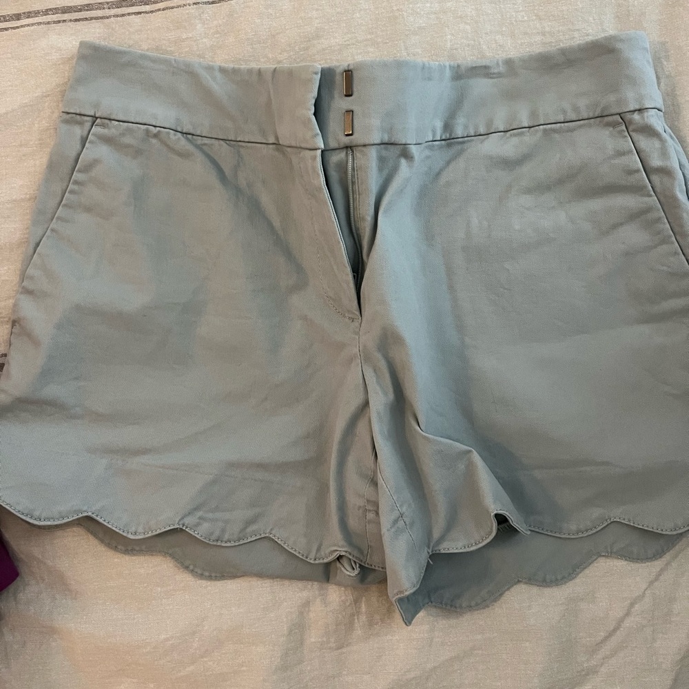 Loft scalloped shorts.
